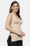 Floret Cotton Camisole (Pack of 2) - White Skin — thumbnail 8